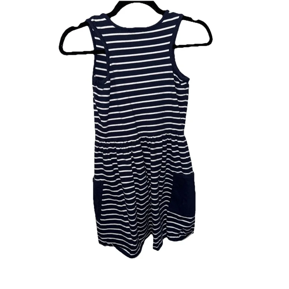 Hanna Andersson Girl's Striped‎ Swing Dress Size 10 Playtime Summer Coastal